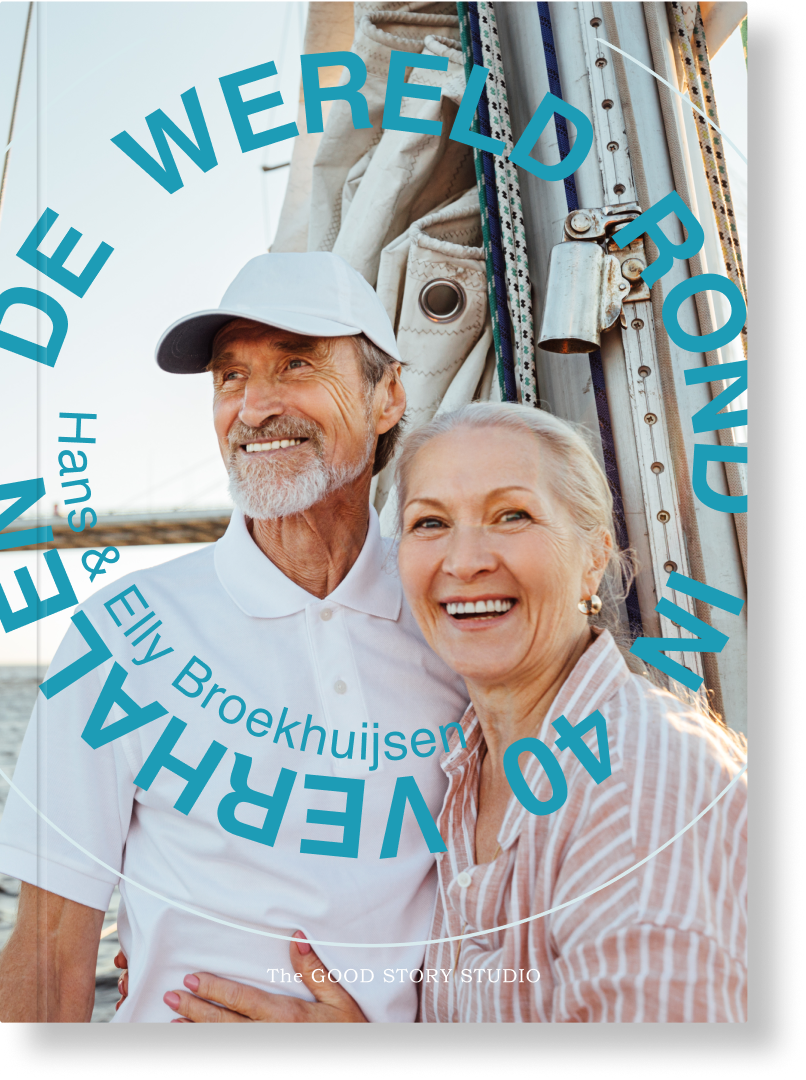 Hans en Elly kochten een 42-voets Hallberg-Rassy en zeilden drie jaar de wereld rond. In dit boek leggen ze voor familie, vrienden en bekenden hun avonturen vast in 40 inspirerende, opwindende en soms hachelijke verhalen.